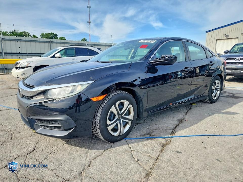 2017 HONDA CIVIC LX – Lot 55048306 auction photo