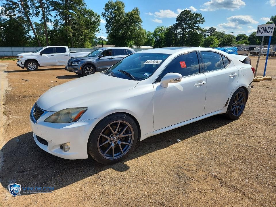 2010 LEXUS IS 250 – Lot 55048436 auction photo