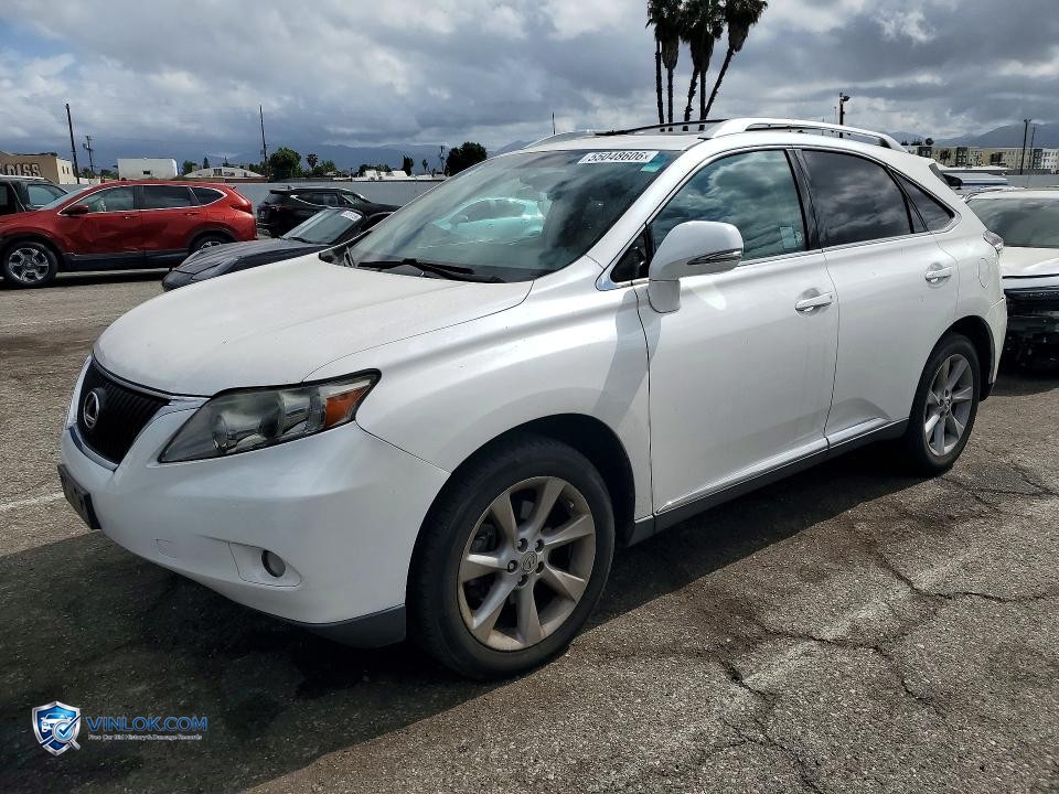 2012 LEXUS RX 350 – Lot 55048606 auction photo
