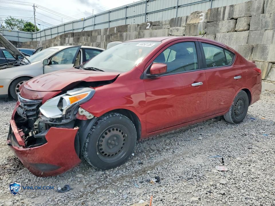 2016 NISSAN VERSA 1.6 SV – Lot 55050136 auction photo