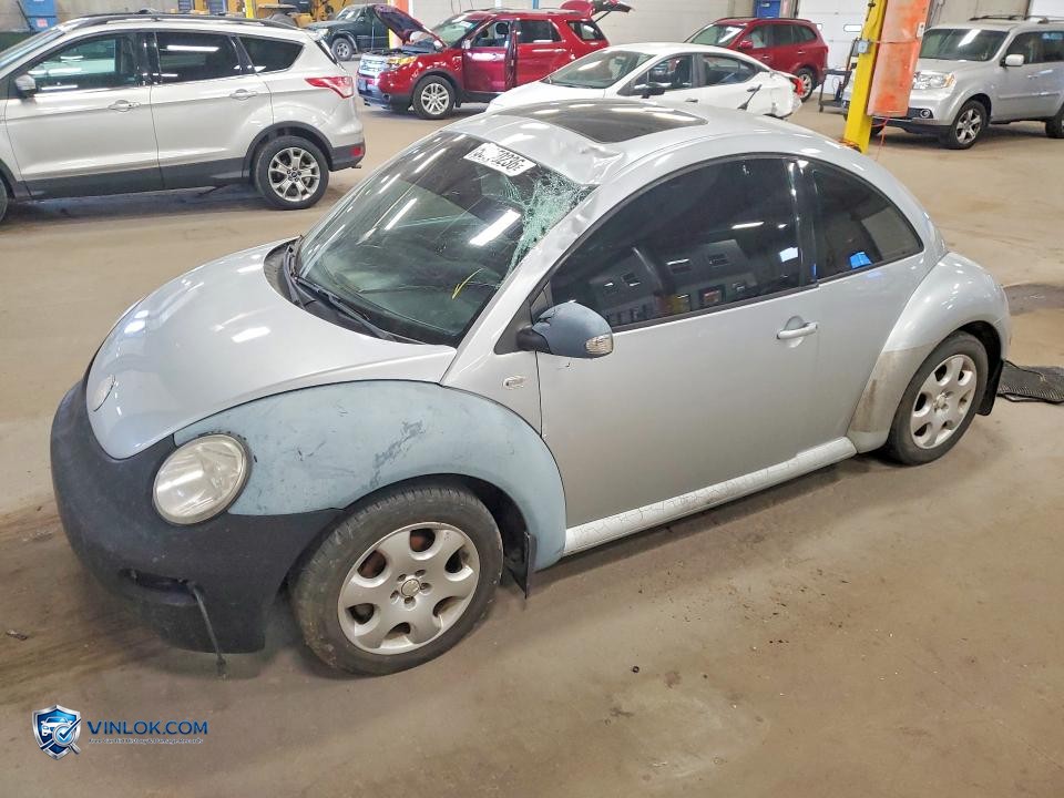 2002 VOLKSWAGEN NEW BEETLE GLS TDI – Lot 55050236 auction photo