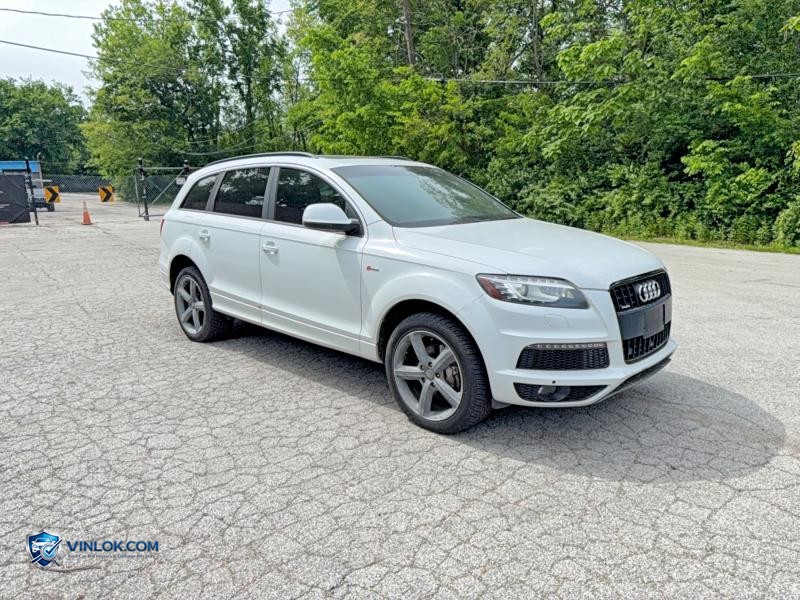 2015 AUDI Q7 S LINE PRESTIGE – Lot 55052456 auction photo