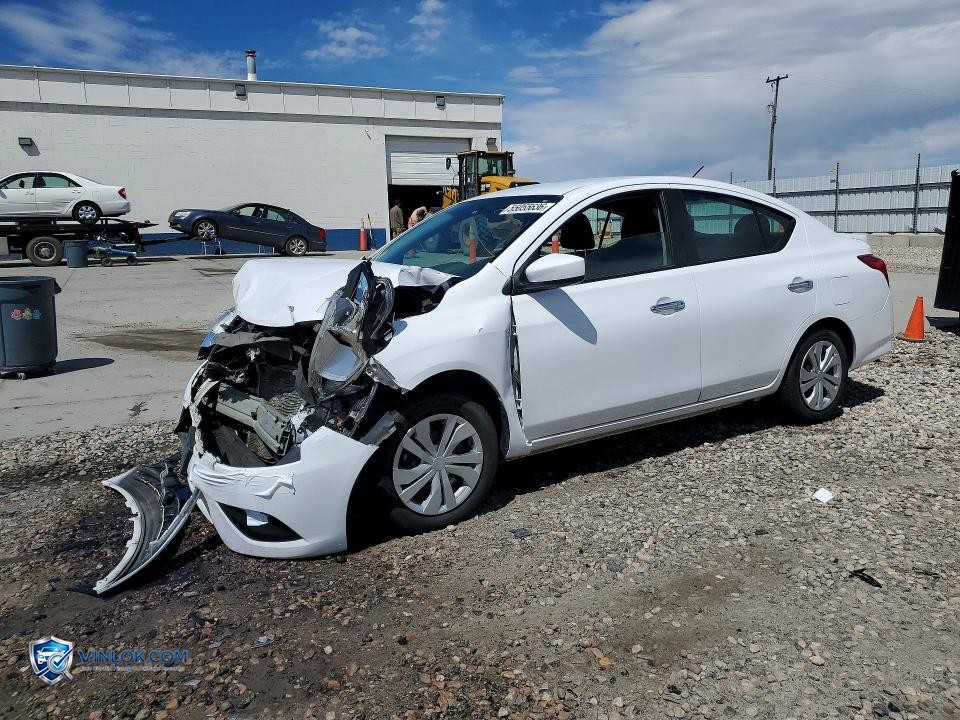 2019 NISSAN VERSA SV – Lot 55055636 auction photo