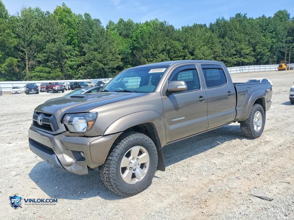 2012 TOYOTA TACOMA DOUBLE CAB LONG BED – Lot 55058966 auction photo