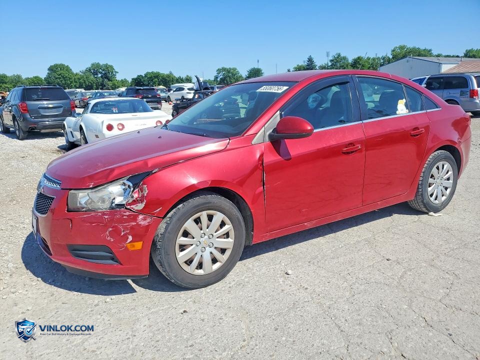 2011 CHEVROLET CRUZE LT – Lot 55060756 auction photo