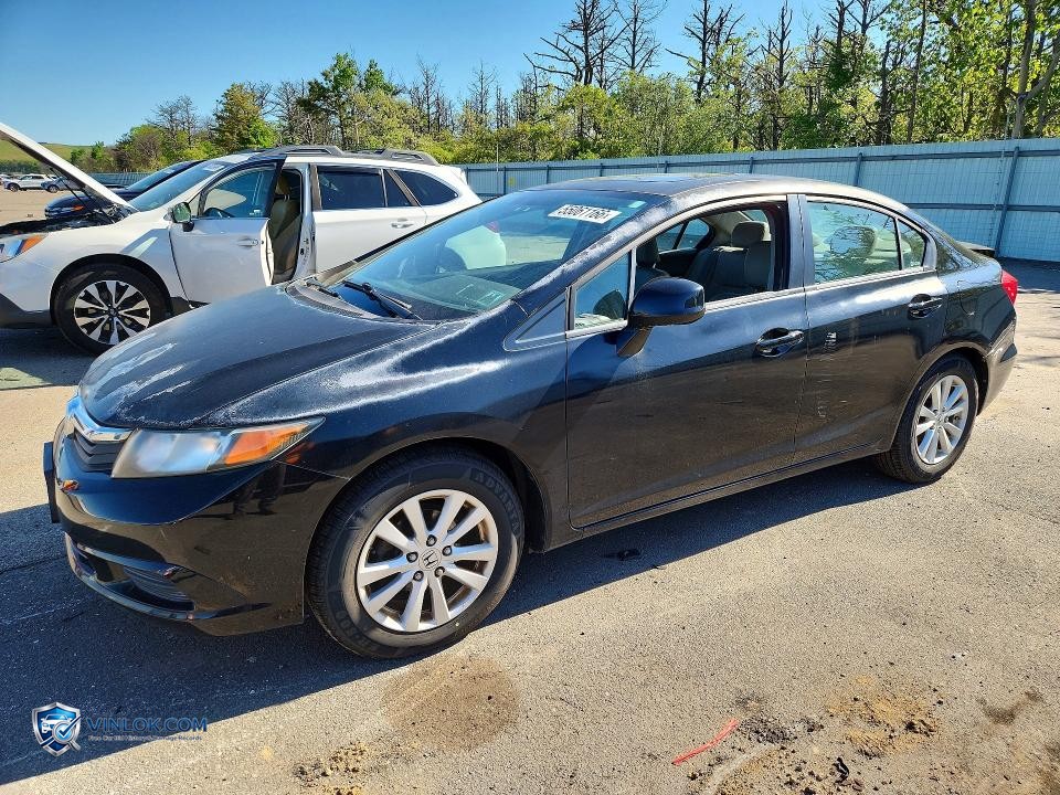 2012 HONDA CIVIC EXL – Lot 55061166 auction photo