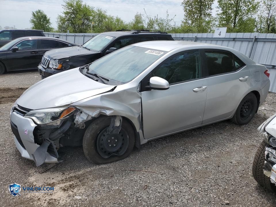 2014 TOYOTA COROLLA – Lot 55061496 auction photo