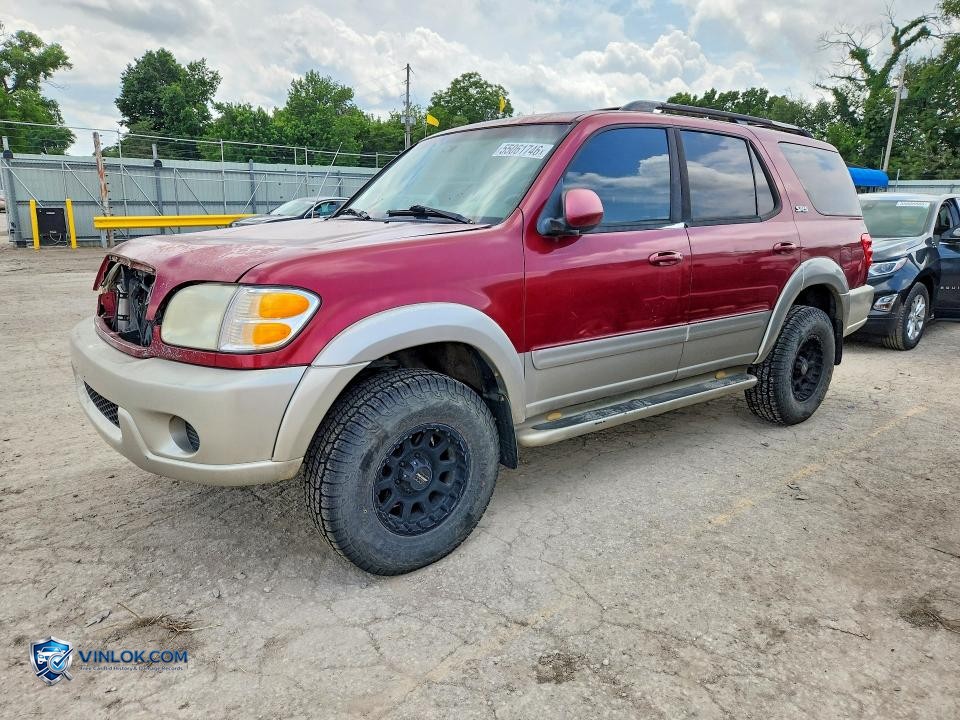 2001 TOYOTA SEQUOIA SR5 – Lot 55061746 auction photo