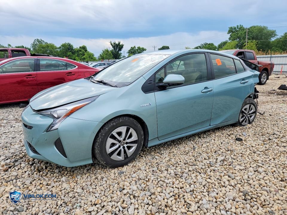 2017 TOYOTA PRIUS TWO – Lot 55062636 auction photo