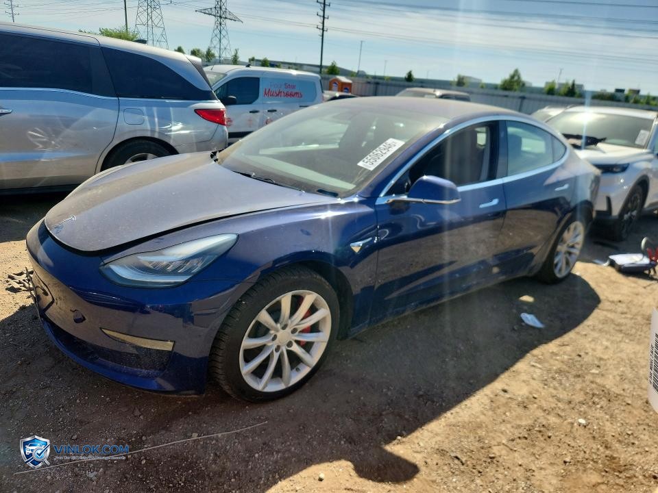 2018 TESLA MODEL 3 – Lot 55062946 auction photo