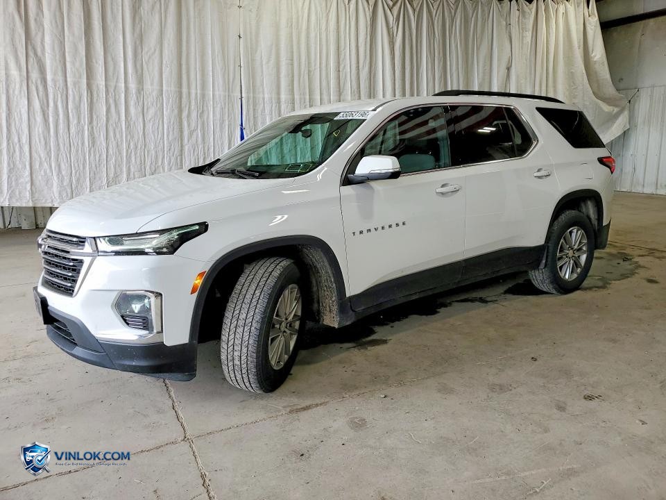 2022 CHEVROLET TRAVERSE LT – Lot 55063196 auction photo