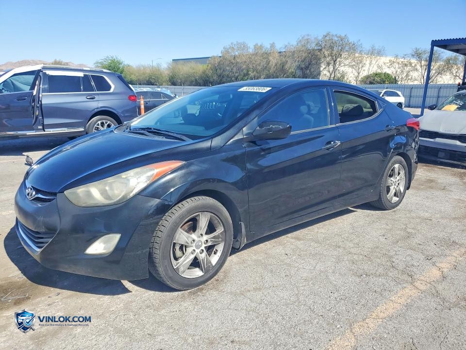 2013 HYUNDAI ELANTRA GLS – Lot 55063806 auction photo