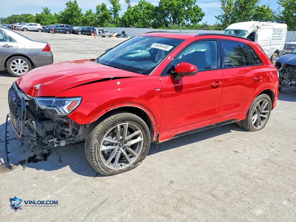 2024 AUDI Q3 PREMIUM S LINE 45 – Lot 55064446 auction photo