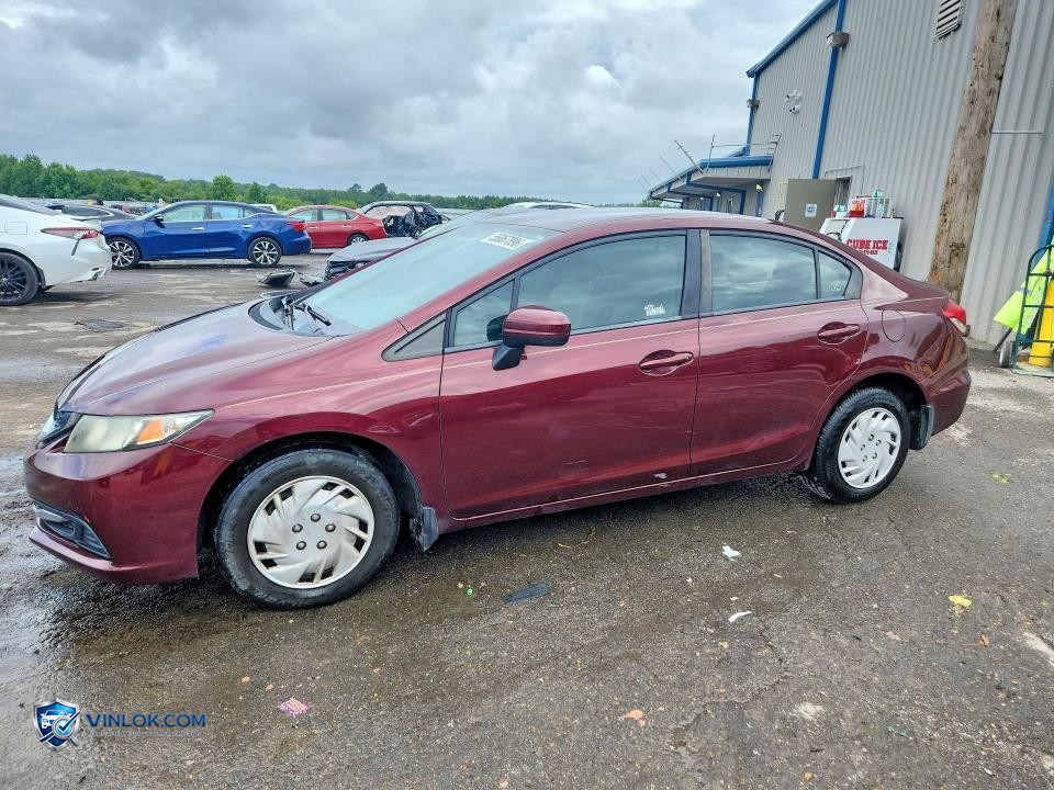 2015 HONDA CIVIC LX – Lot 55067896 auction photo