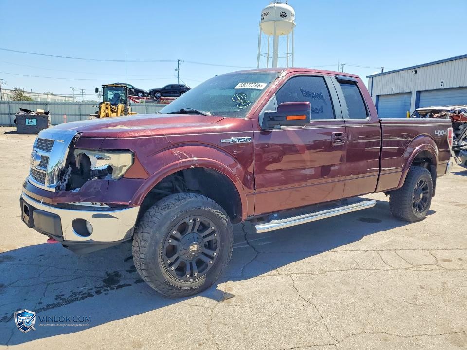 2010 FORD F150 SUPER CAB – Lot 55077396 auction photo