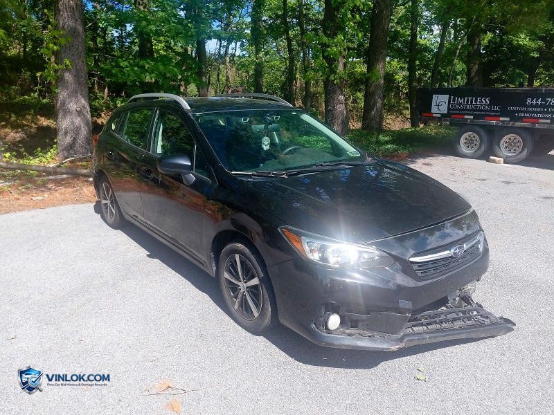 2020 SUBARU IMPREZA PREMIUM – Lot 55077466 auction photo