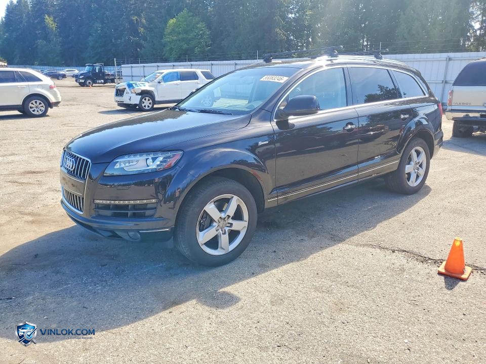 2014 AUDI Q7 PREMIUM PLUS – Lot 55083246 auction photo