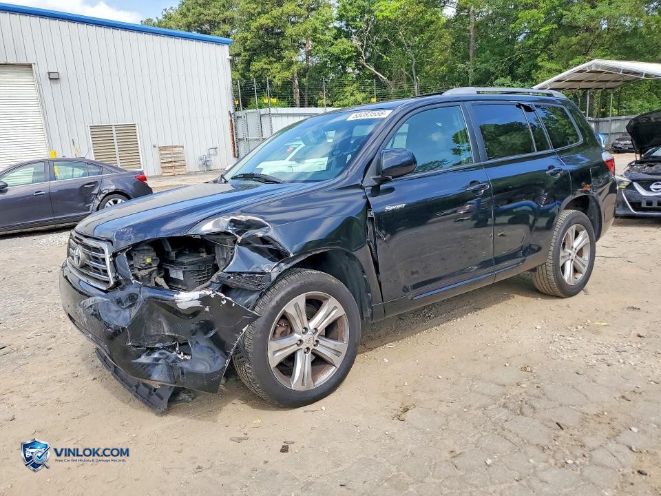 2008 TOYOTA HIGHLANDER SPORT – Lot 55083556 auction photo