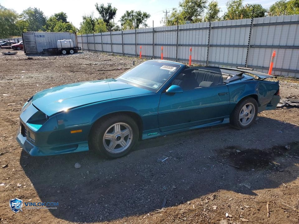 1992 CHEVROLET CAMARO RS – Lot 55083836 auction photo