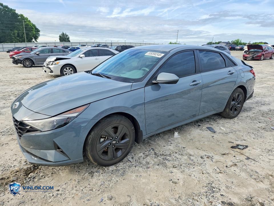 2023 HYUNDAI ELANTRA SEL – Lot 55090346 auction photo