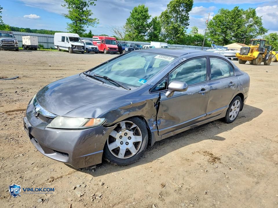 2010 HONDA CIVIC LX – Lot 55090816 auction photo