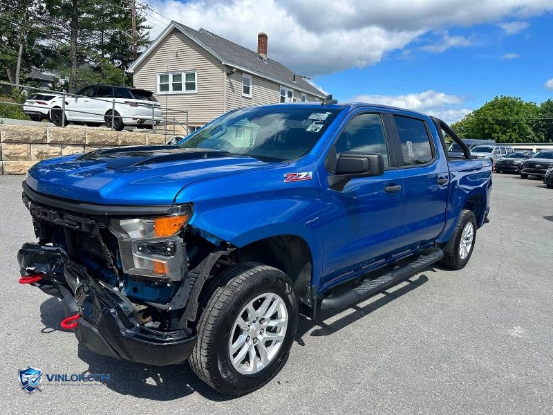2022 CHEVROLET SILVERADO K1500 TRAIL BOSS CUSTOM – Lot 55092876 auction photo