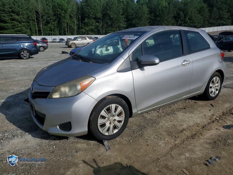 2012 TOYOTA YARIS 3-DOOR L – Lot 55094036 auction photo