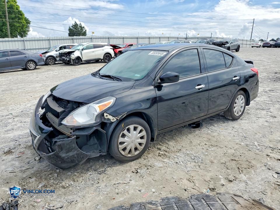2017 NISSAN VERSA 1.6 SV – Lot 55095646 auction photo