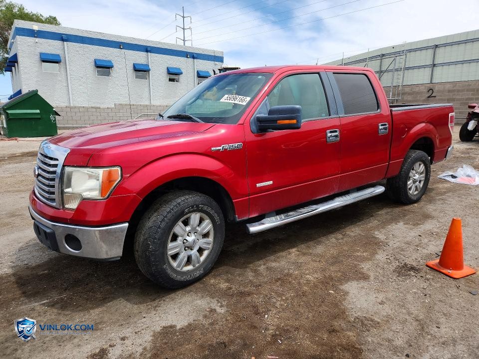 2012 FORD F150 SUPERCREW – Lot 55096166 auction photo