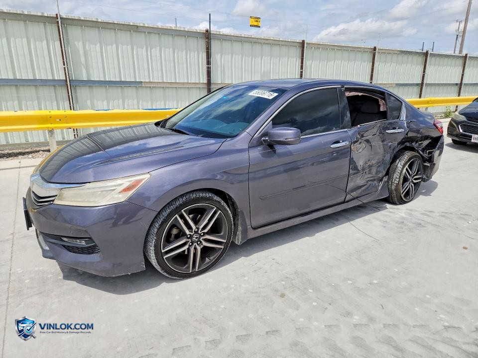 2017 HONDA ACCORD TOURING – Lot 55099716 auction photo