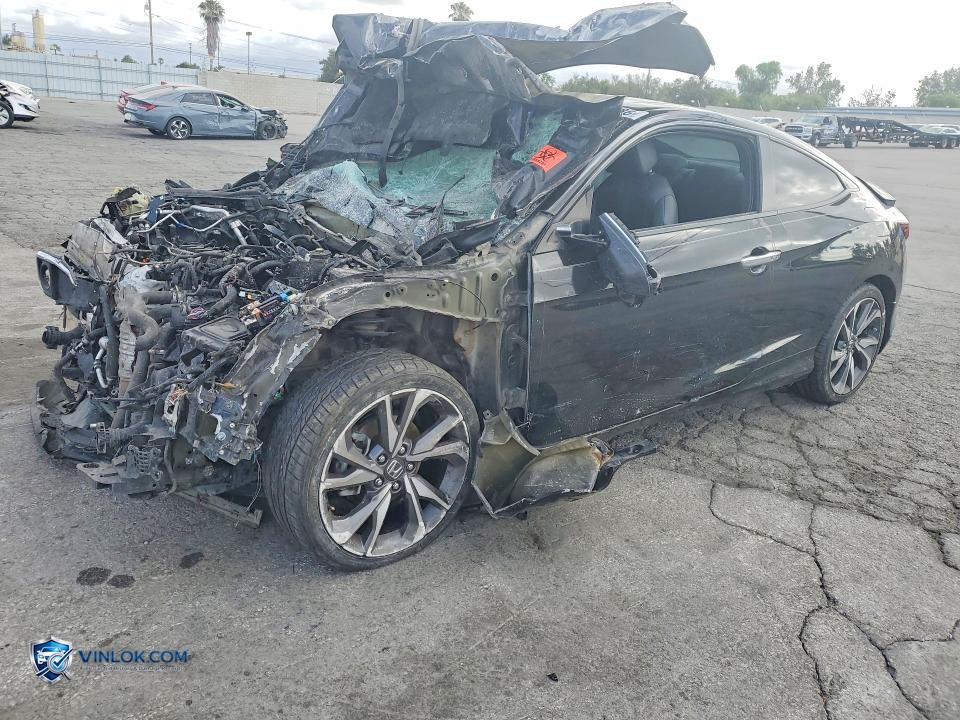 2019 HONDA CIVIC TOURING – Lot 55100686 auction photo