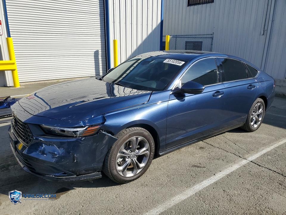2023 HONDA ACCORD HYBRID EXL – Lot 55102056 auction photo