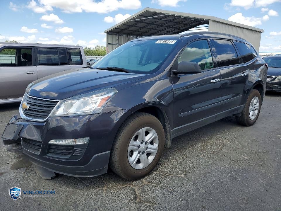 2016 CHEVROLET TRAVERSE LS – Lot 55102216 auction photo