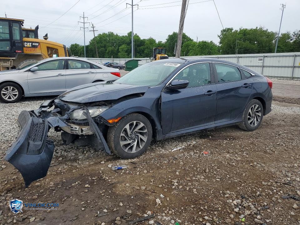 2016 HONDA CIVIC EX – Lot 55102266 auction photo