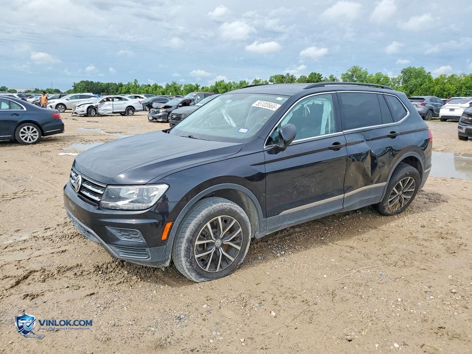 2021 VOLKSWAGEN TIGUAN SE – Lot 55103566 auction photo