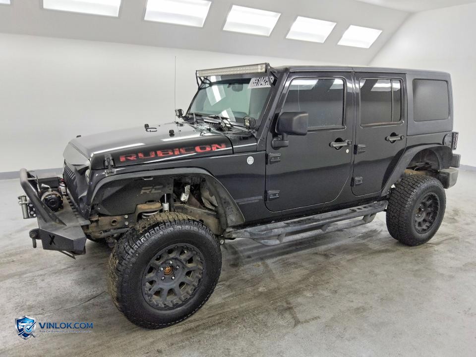 2013 JEEP WRANGLER UNLIMITED RUBICON – Lot 55104256 auction photo