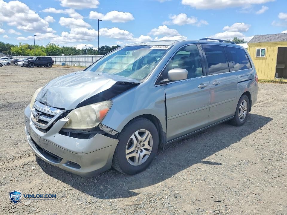 2006 HONDA ODYSSEY EXL – Lot 55104526 auction photo