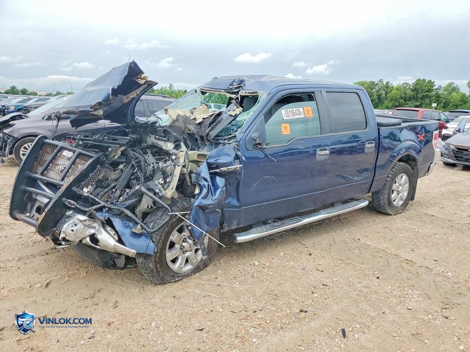 2013 FORD F150 SUPERCREW – Lot 55106436 auction photo