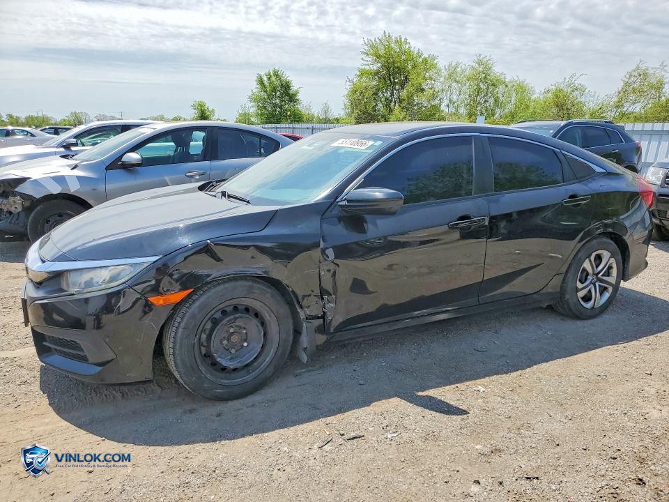 2016 HONDA CIVIC LX – Lot 55110956 auction photo