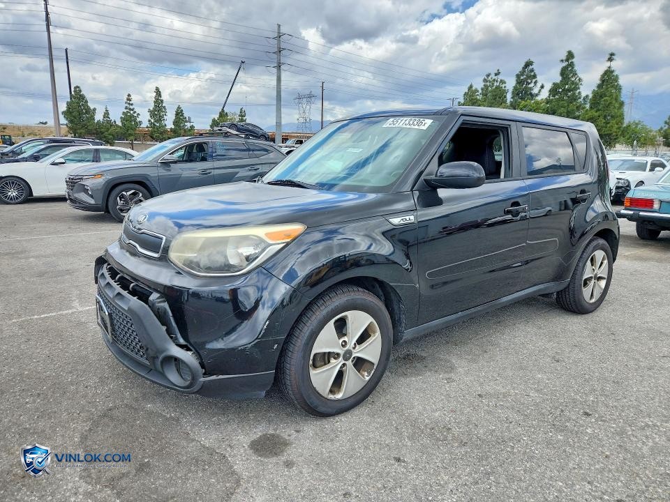 2016 KIA SOUL BASE – Lot 55113336 auction photo