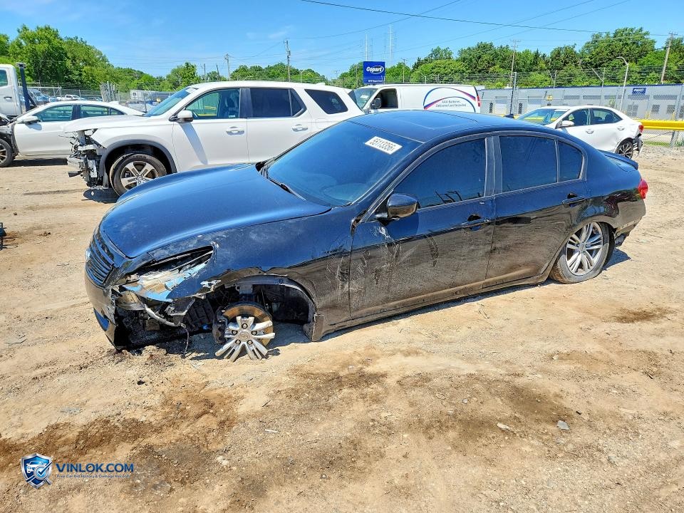 2013 INFINITI G37 SEDAN X – Lot 55113356 auction photo