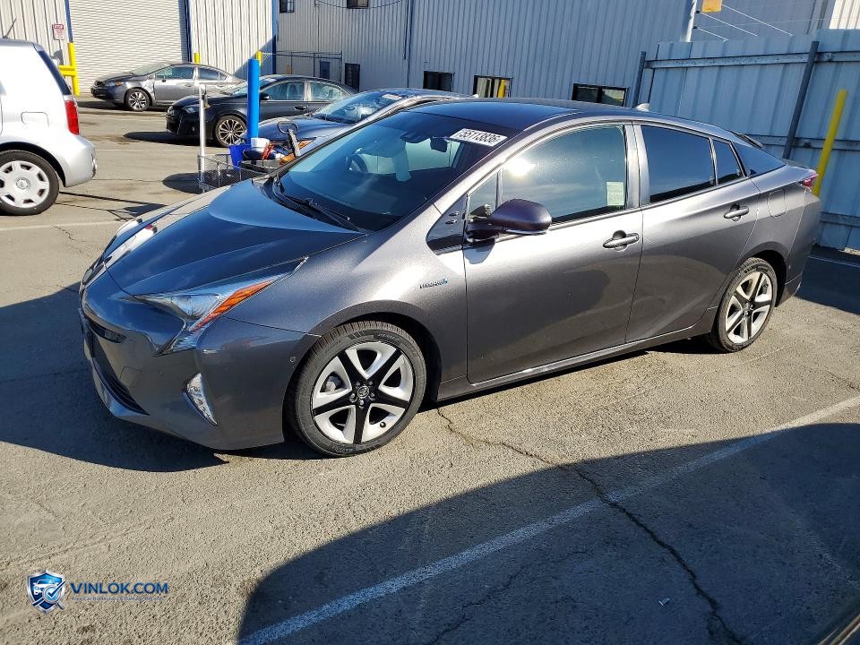2018 TOYOTA PRIUS THREE TOURING – Lot 55113836 auction photo