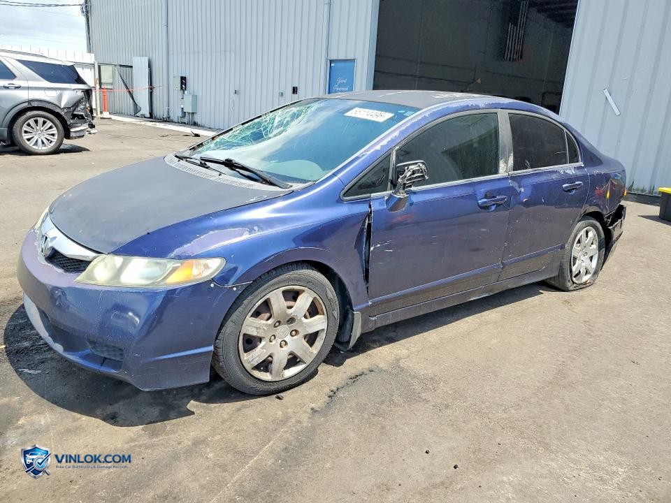 2009 HONDA CIVIC LX – Lot 55114496 auction photo