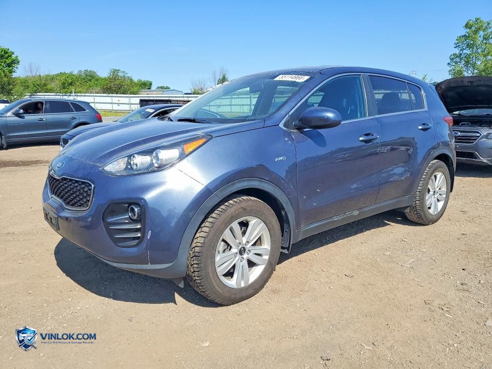 2018 KIA SPORTAGE LX – Lot 55114966 auction photo
