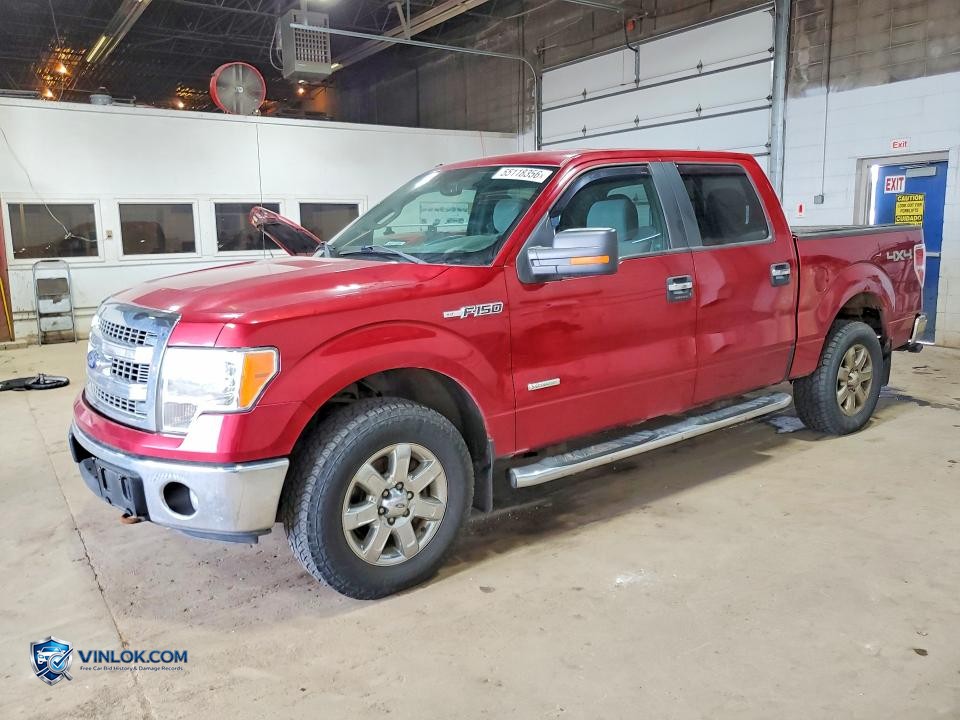 2013 FORD F150 XLT – Lot 55118356 auction photo