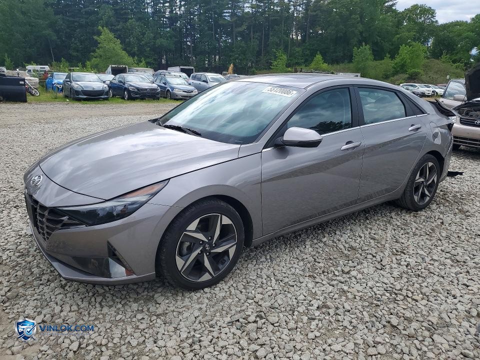 2023 HYUNDAI ELANTRA LIMITED – Lot 55120086 auction photo