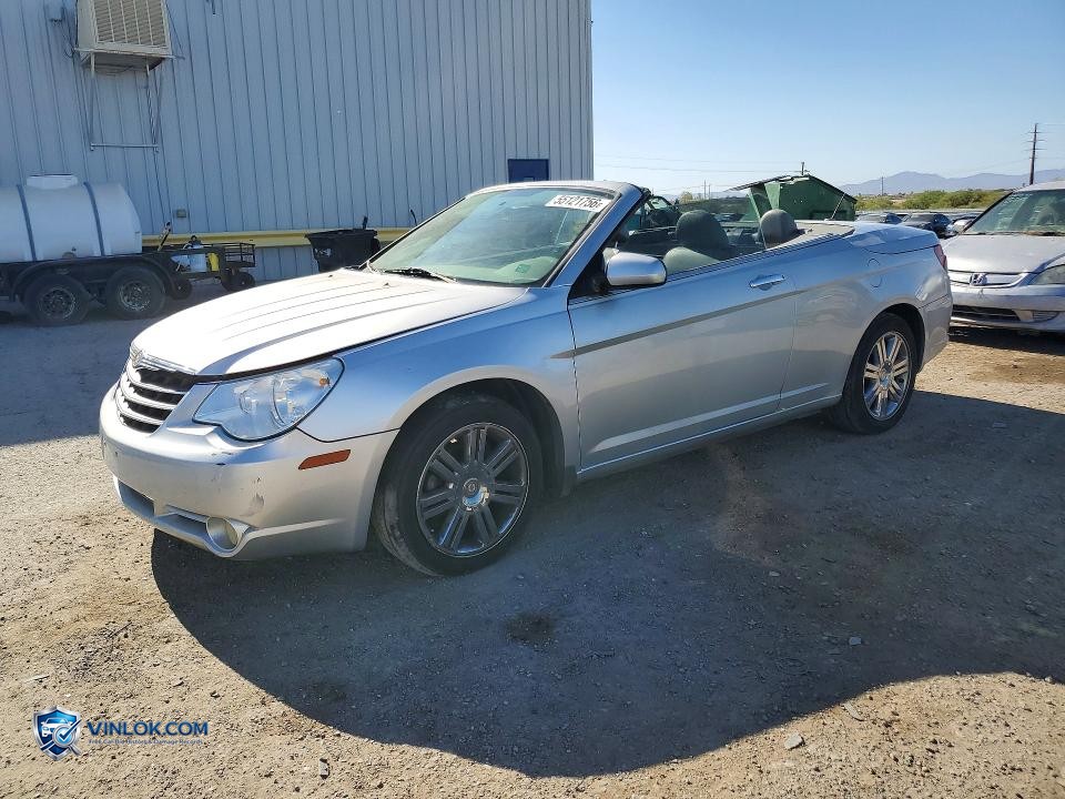 2008 CHRYSLER SEBRING LIMITED – Lot 55121756 auction photo