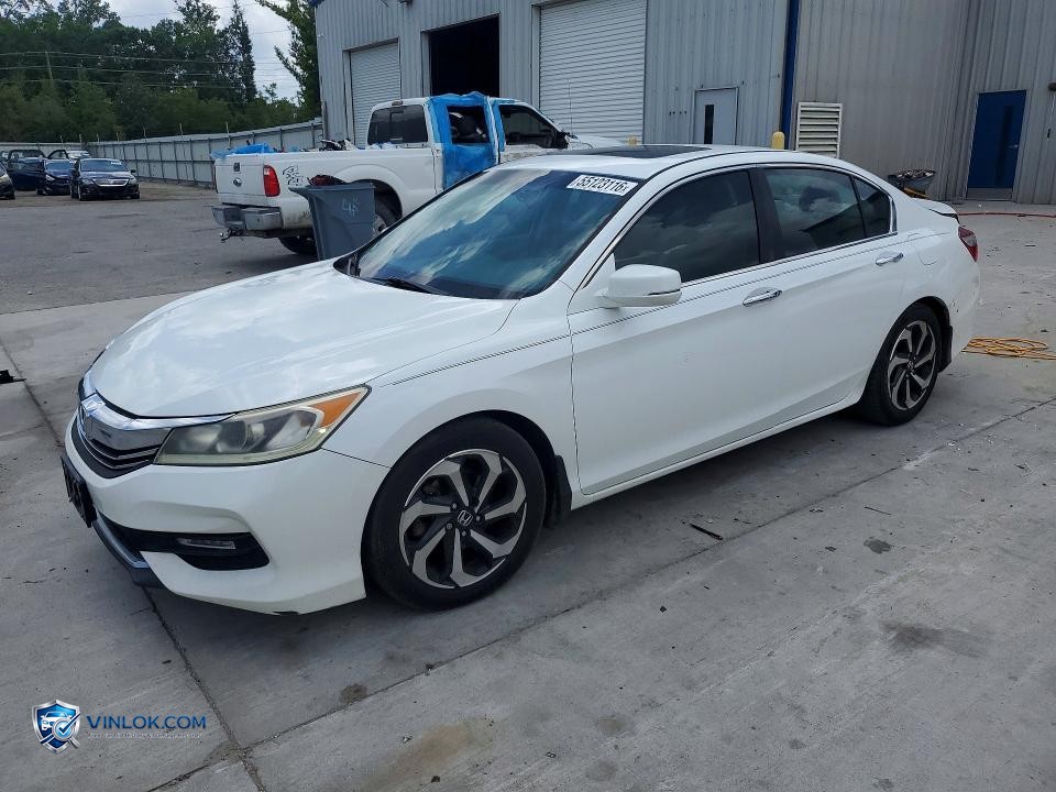 2016 HONDA ACCORD EXL – Lot 55123116 auction photo