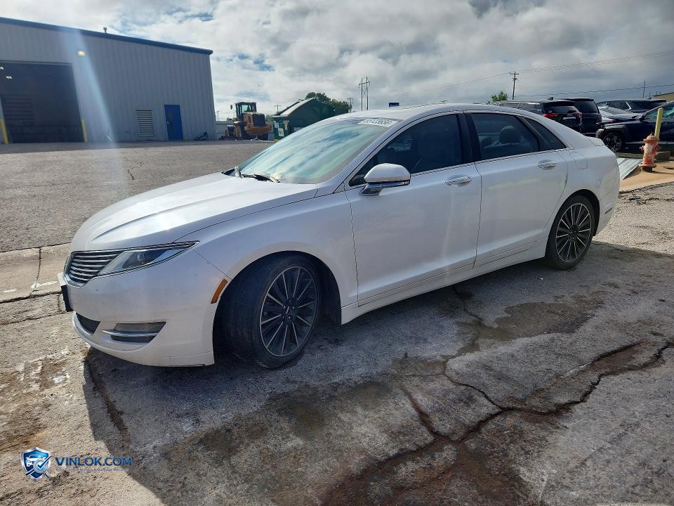 2016 LINCOLN MKZ HYBRID – Lot 55123656 auction photo