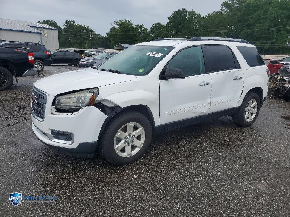 2016 GMC ACADIA SLE – Lot 55124296 auction photo